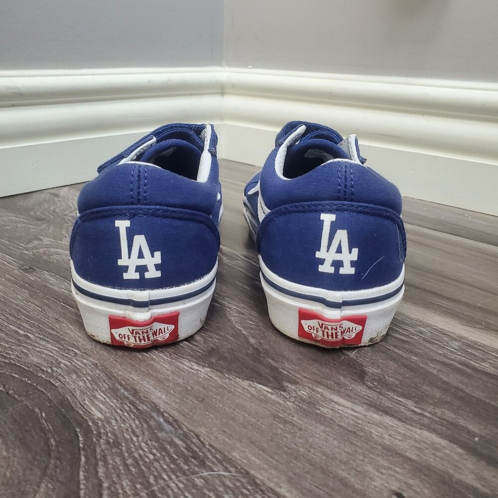 Vans Dodgers Blue Sneakers Sz 13.5
